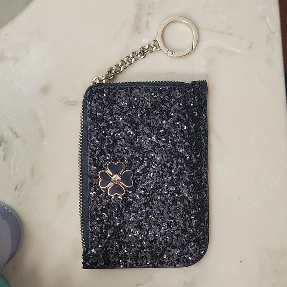Kate Spade Glitter Odette Card Holder - Picture 2 of 6